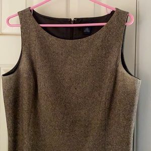 Ann Taylor wool blend sheath dress